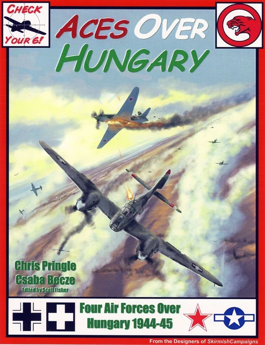 Cover image of Check Your 6! Aces Over Hungary board game