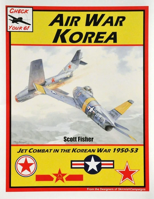 Cover image of Check Your 6! Air War Korea board game