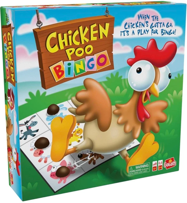 Cover image of Chicken Poo Bingo board game