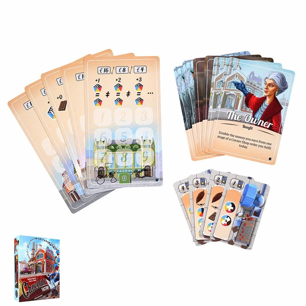 Cover image of Chocolate Factory: Master Chocolatier Mini-Expansion board game