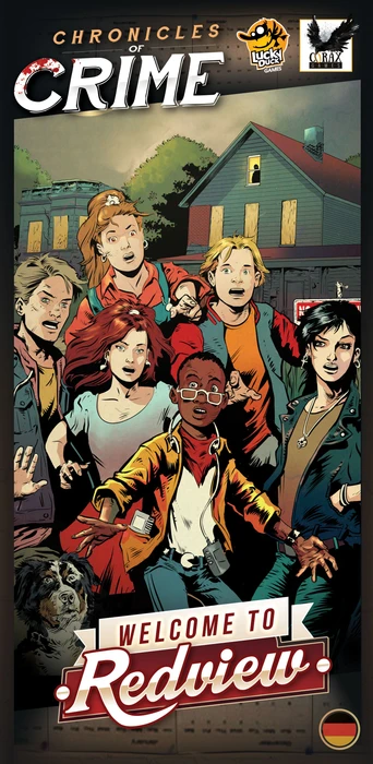 Cover image of Chronicles of Crime: Welcome to Redview board game