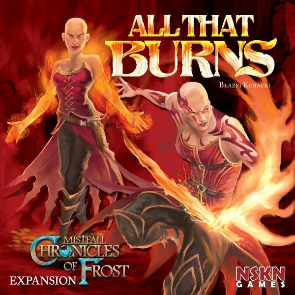 Cover image of Chronicles of Frost: All That Burns board game