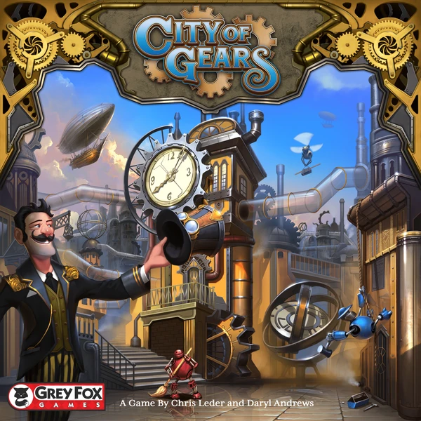 Cover image of City of Gears board game