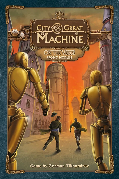 Cover image of City of the Great Machine: On the Verge board game