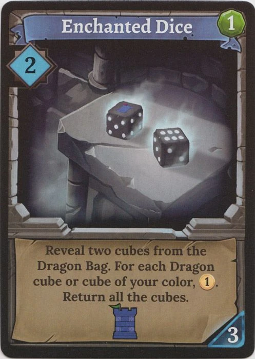 Cover image of Clank!: Enchanted Dice Promo Card board game