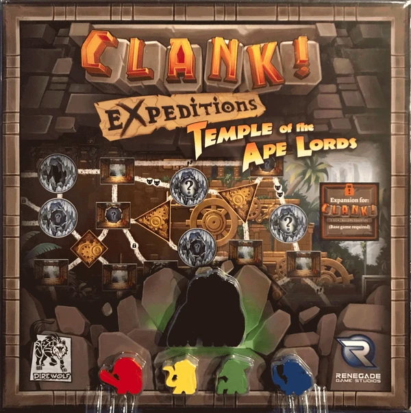 Cover image of Clank! Expeditions: Temple of the Ape Lords board game