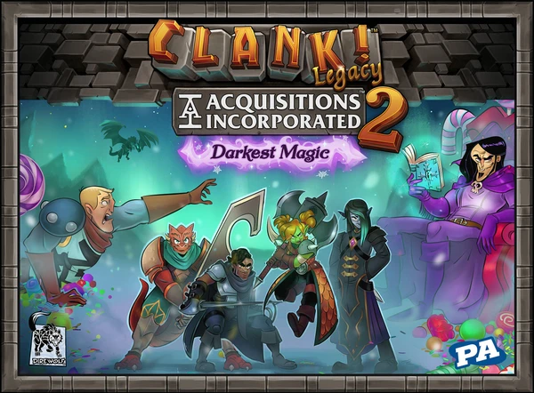 Cover image of Clank! Legacy 2: Acquisitions Incorporated – Darkest Magic board game