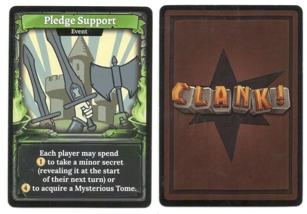 Cover image of Clank! Legacy: Acquisitions Incorporated – Pledge Support board game