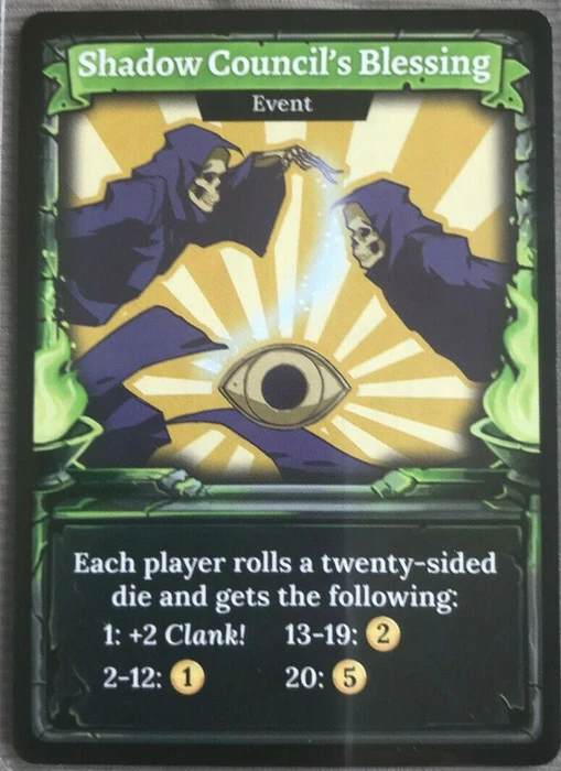 Cover image of Clank! Legacy: Acquisitions Incorporated – Shadow Council's Blessing board game