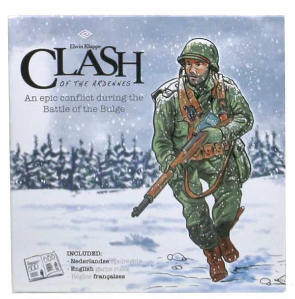Cover image of Clash of the Ardennes board game