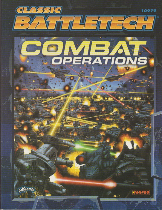 Cover image of Classic BattleTech: Combat Operations board game