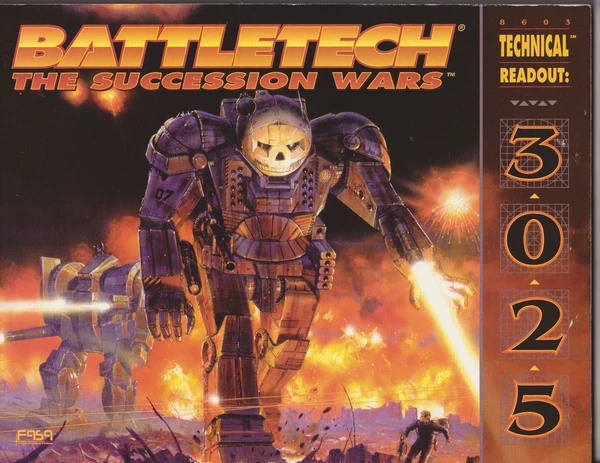 Cover image of Classic BattleTech: Technical Readout 3025 board game