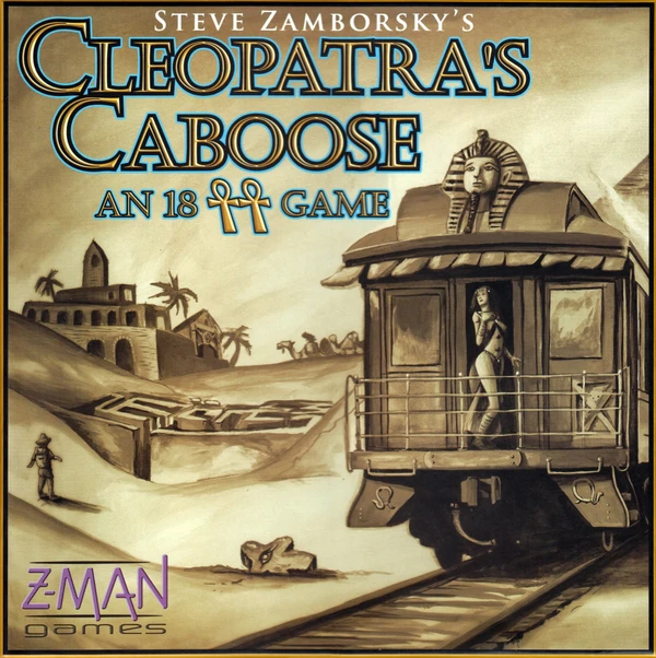 Cover image of Cleopatra's Caboose board game