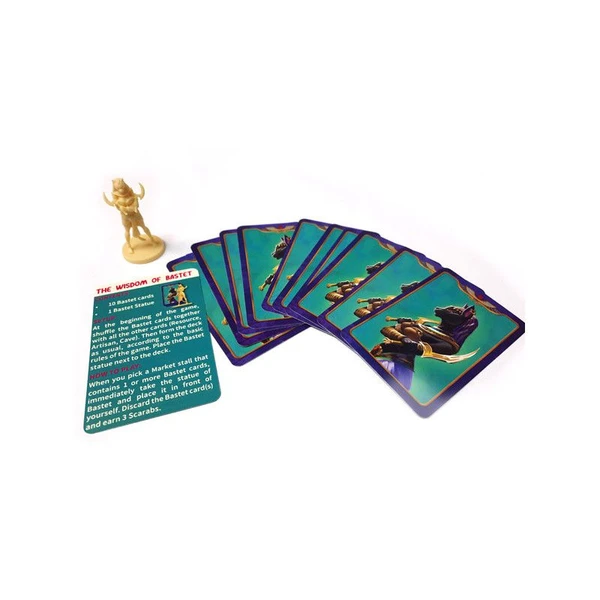 Cover image of Cleopatra and the Society of Architects: Deluxe Edition – The Wisdom of Bastet board game