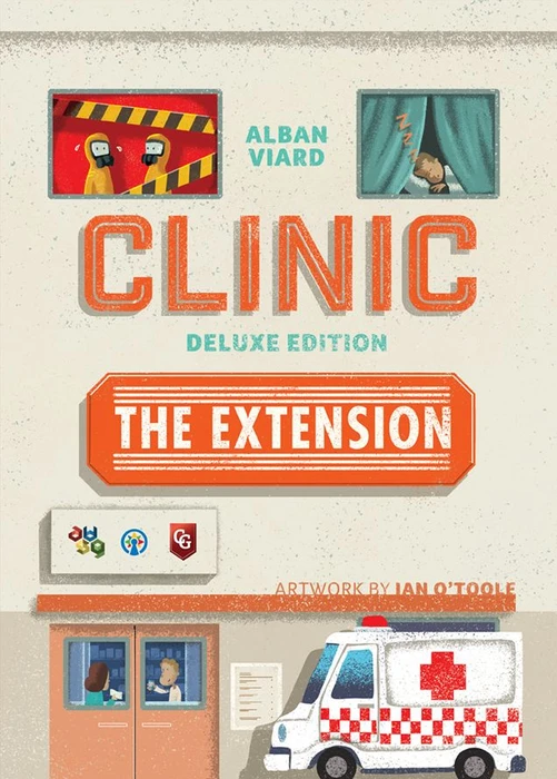 Cover image of Clinic: Deluxe Edition – The Extension board game