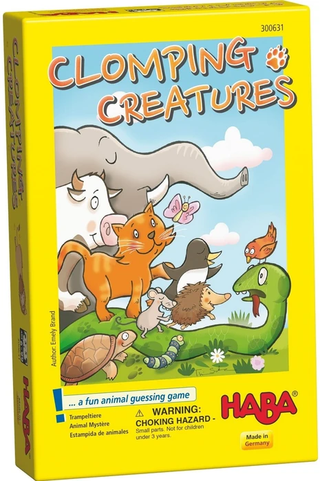 Cover image of Clomping Creatures board game