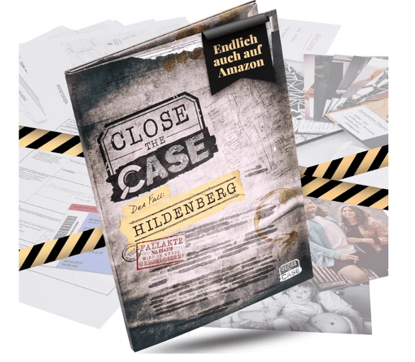 Cover image of Close the Case: Der Fall Hildenberg board game