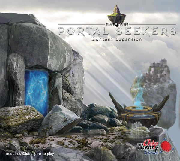 Cover image of Cloudspire: Portal Seekers – Content Expansion board game
