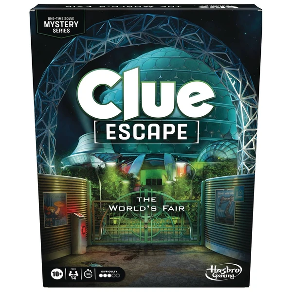 Cover image of Clue Escape: The World's Fair Board Game board game