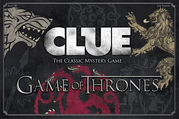 Cover image of Clue: Game of Thrones board game