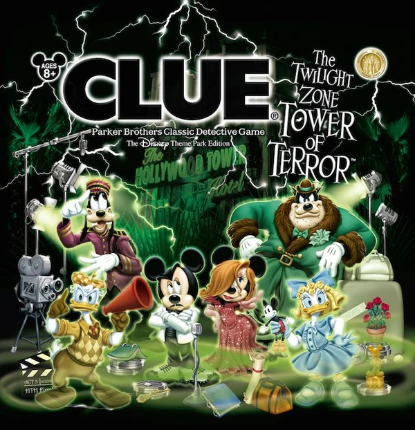 Cover image of Clue:  The Twilight Zone – Tower of Terror board game