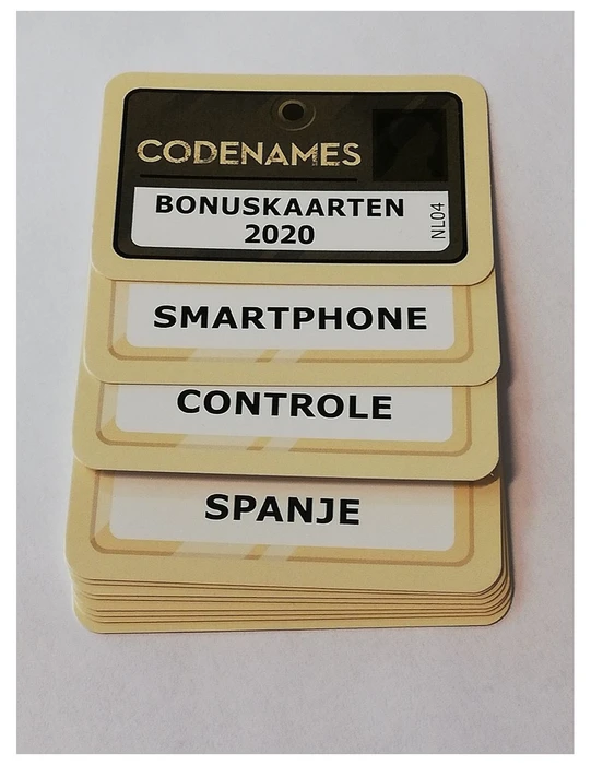 Cover image of Codenames: Bonuskaarten 2020 board game