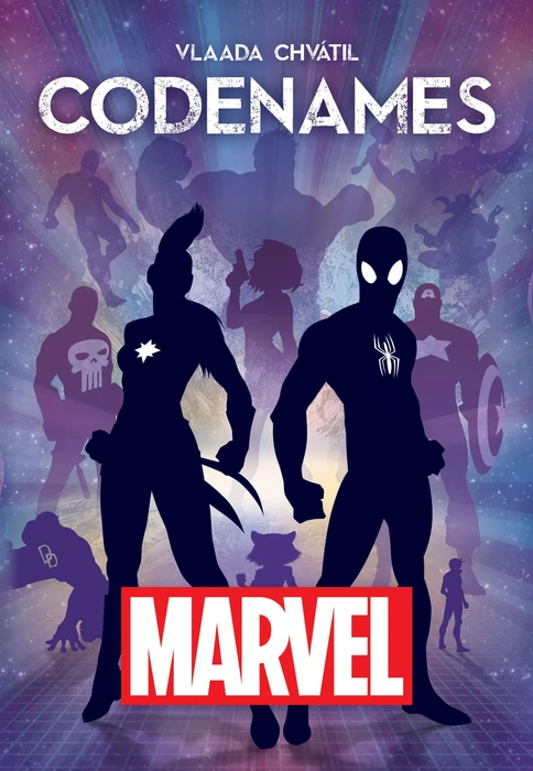Cover image of Codenames: Marvel board game
