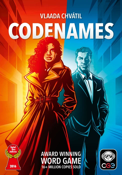 Cover image of Codenames board game