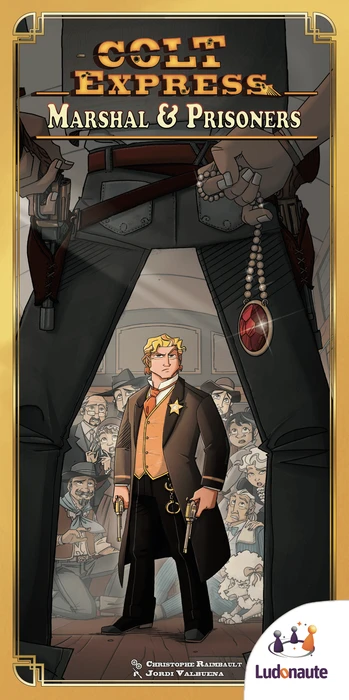 Cover image of Colt Express: Marshal & Prisoners board game