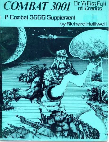 Cover image of Combat 3001 (or A Fist Full of Credits): A Combat 3000 Supplement board game