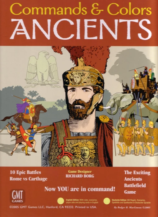 Cover image of Commands & Colors: Ancients board game