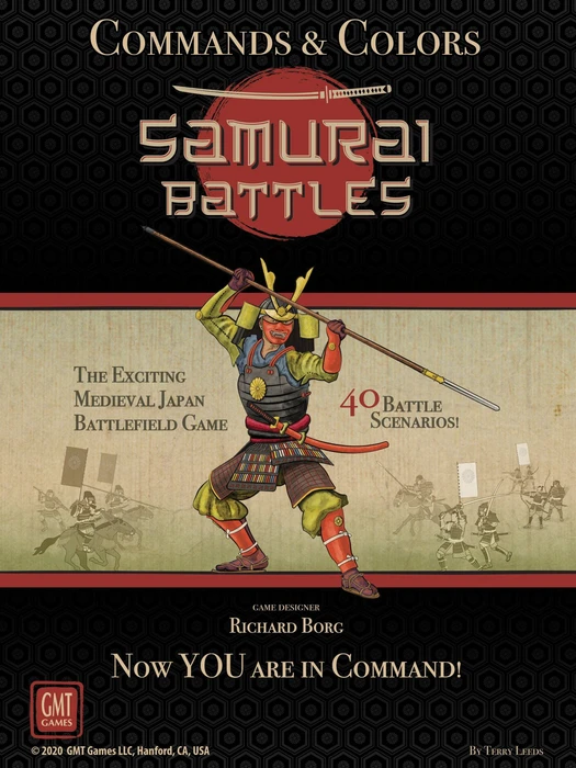 Cover image of Commands & Colors: Samurai Battles board game