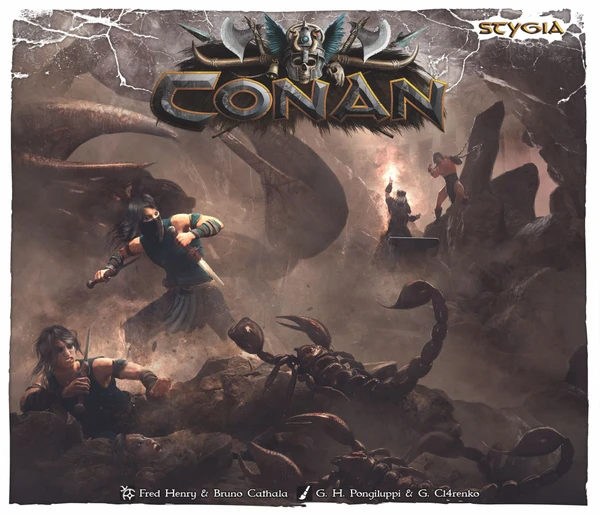 Cover image of Conan: Stygia board game