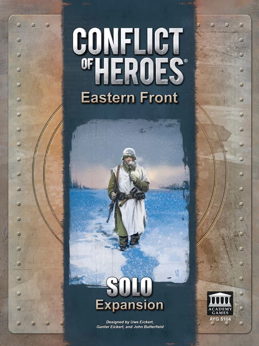 Cover image of Conflict of Heroes: Eastern Front – Solo Expansion board game