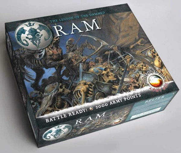 Cover image of Confrontation: Ram Army Book board game