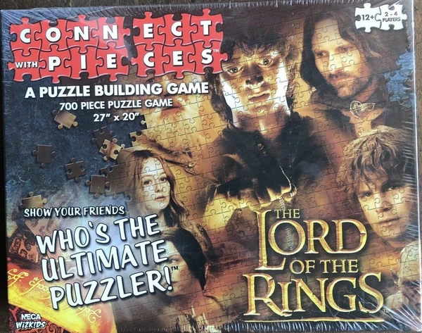 Cover image of Connect With Pieces: The Lord of the Rings board game