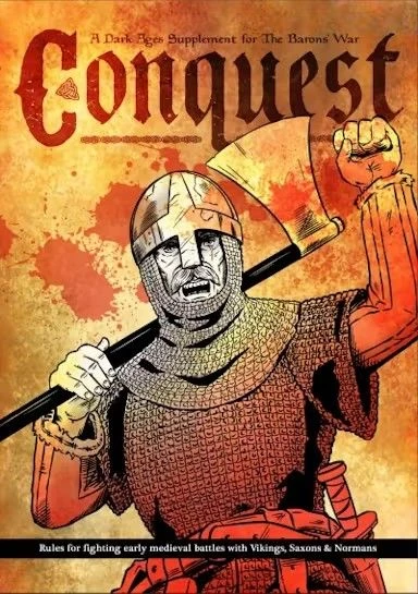 Cover image of Conquest: A Dark Ages Supplement for the Barons' War board game