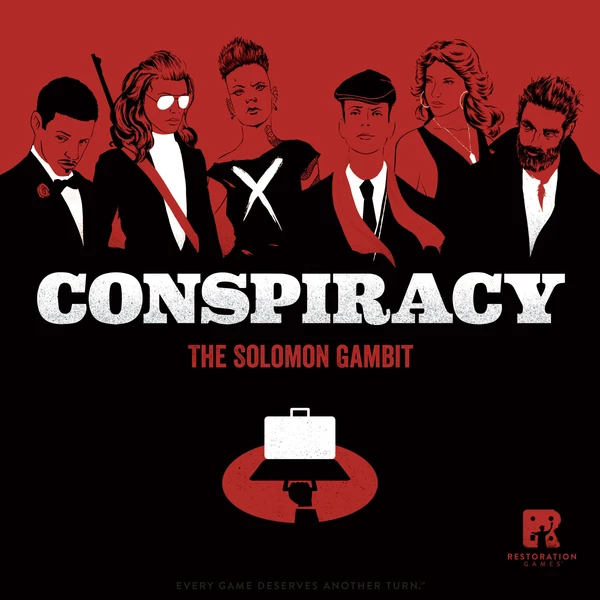 Cover image of Conspiracy: The Solomon Gambit board game
