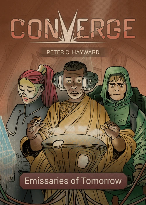 Cover image of Converge: Emissaries of Tomorrow board game
