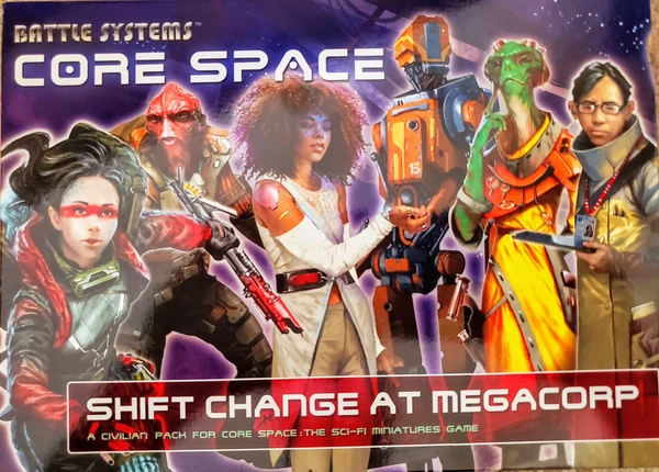 Cover image of Core Space: Shift Change At Megacorp board game
