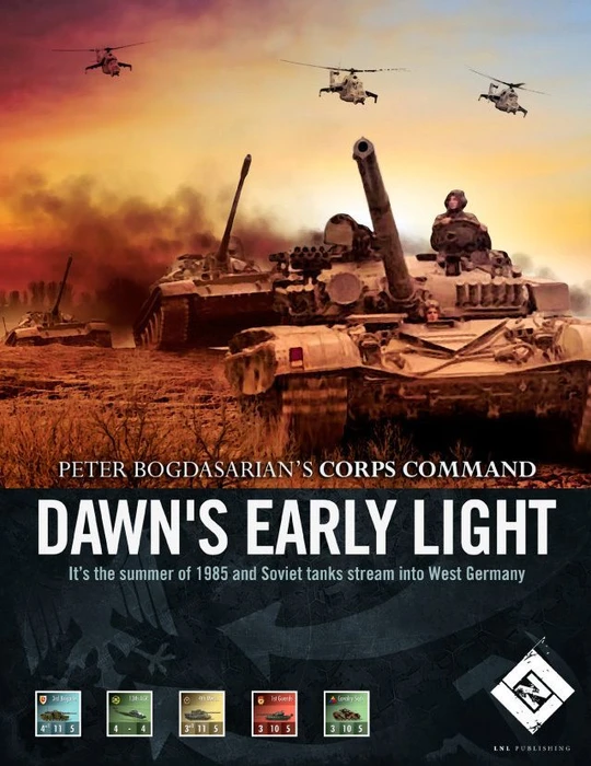 Cover image of Corps Command: Dawn's Early Light board game