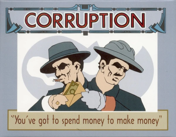 Cover image of Corruption board game