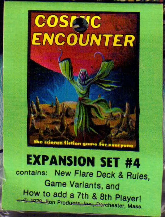 Cover image of Cosmic Encounter: Expansion Set #4 board game