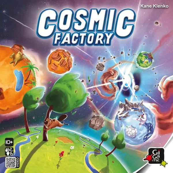 Cover image of Cosmic Factory board game