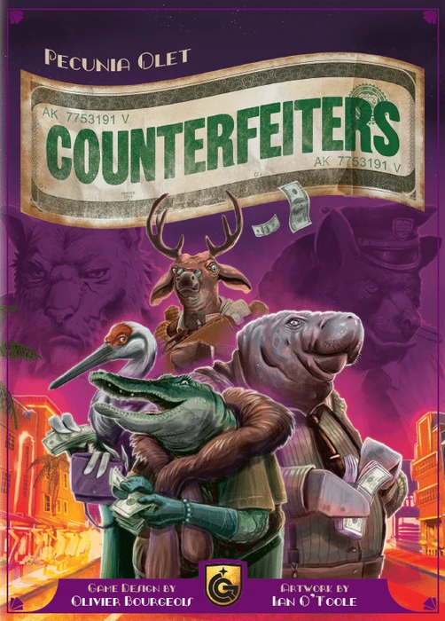 Cover image of Counterfeiters board game
