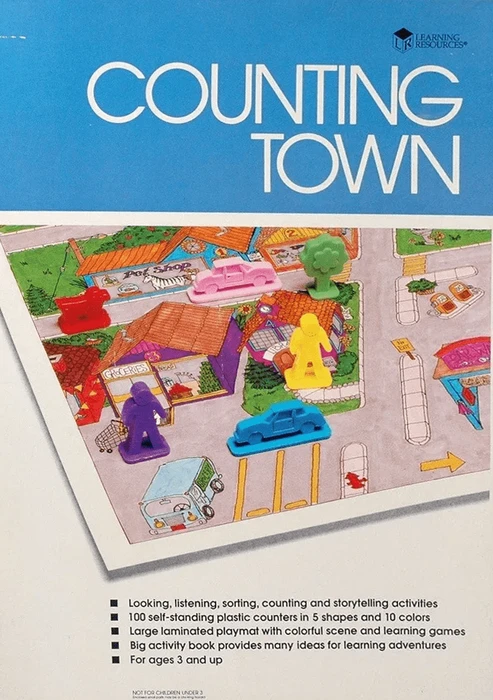 Cover image of Counting Town board game