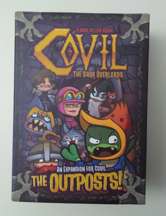 Cover image of Covil: The Dark Overlords – The Outposts board game