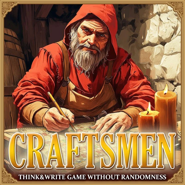 Cover image of Craftsmen: Think and Write board game
