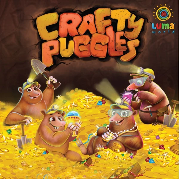 Cover image of Crafty Puggles board game