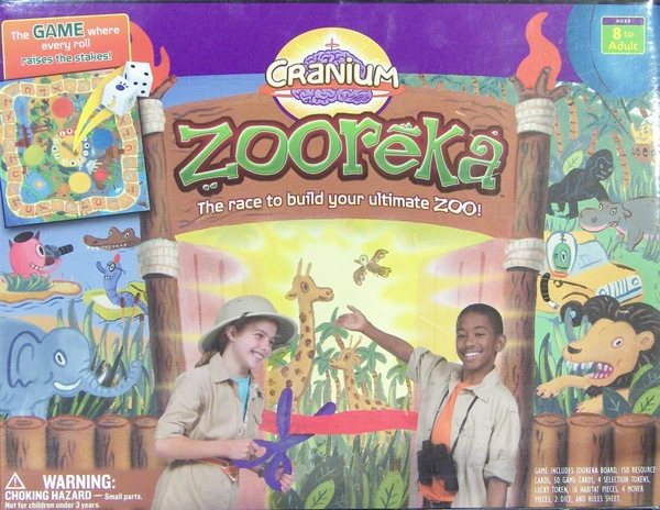 Cover image of Cranium Zooreka! board game